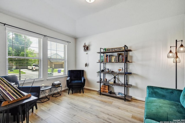 13019 Louberg, San Antonio, TX 78253 - sitting room featuring wood finished floors and baseboards