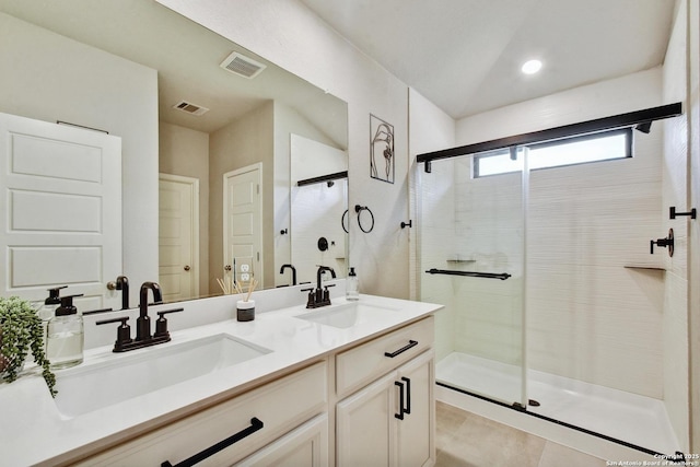 13019 Louberg, San Antonio, TX 78253 - full bath featuring double vanity and a shower stall
