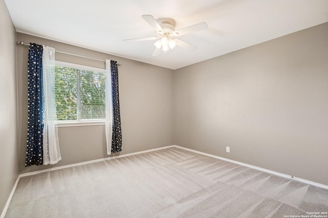 614 Granite Clf, San Antonio, TX 78251 - empty room featuring carpet flooring and a ceiling fan