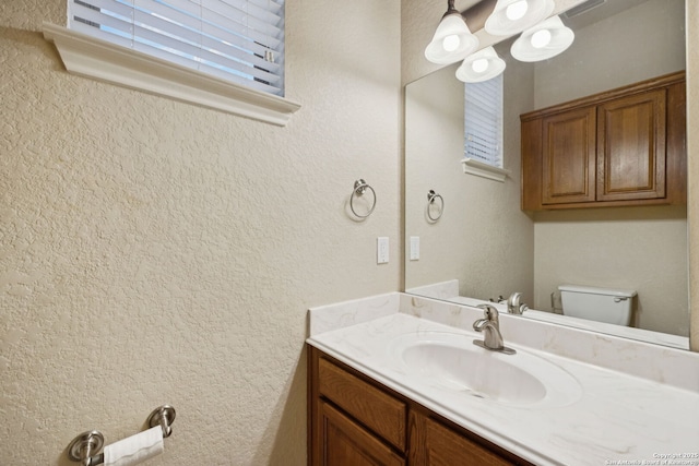 3535 Arroyo Grande, San Antonio, TX 78253 - bathroom with vanity and toilet