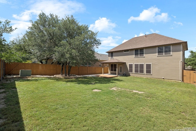 3535 Arroyo Grande, San Antonio, TX 78253 - rear view of property with a patio and a fenced backyard
