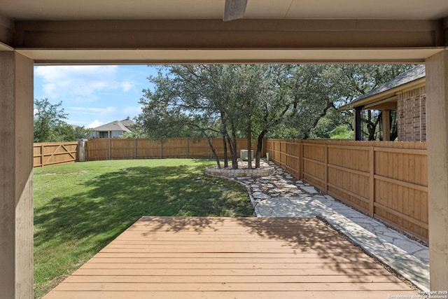3535 Arroyo Grande, San Antonio, TX 78253 - wooden deck featuring a fenced backyard