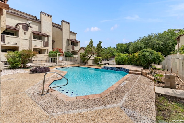 5322 Medical Unit A102, San Antonio, TX 78240 - view of pool featuring a patio area