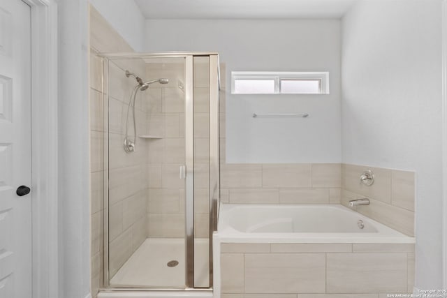 3415 Iron Cyn, Bulverde, TX 78163 - bathroom with a shower stall and a garden tub