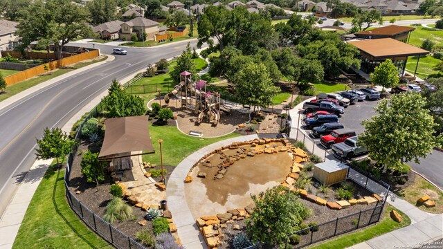 3415 Iron Cyn, Bulverde, TX 78163 - aerial perspective of suburban area