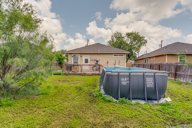 1038 Marquette, San Antonio, TX 78228 - back of house featuring a deck