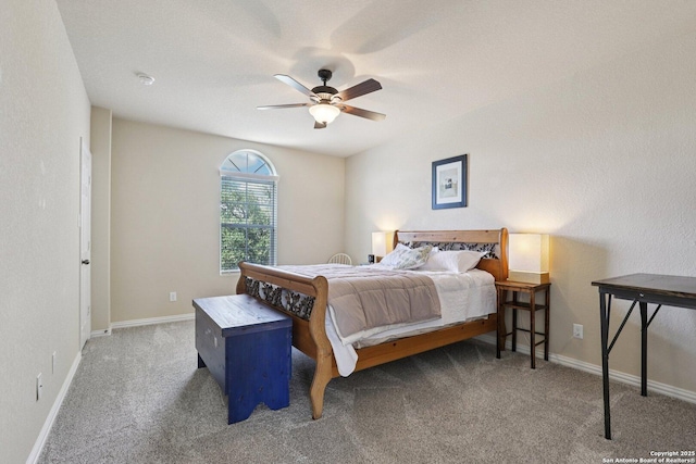 3403 Navajo Peace, San Antonio, TX 78261 - bedroom with carpet and a ceiling fan