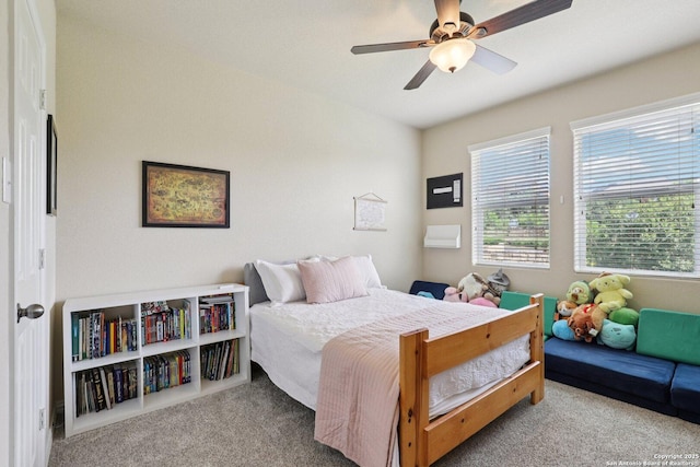 3403 Navajo Peace, San Antonio, TX 78261 - carpeted bedroom with a ceiling fan