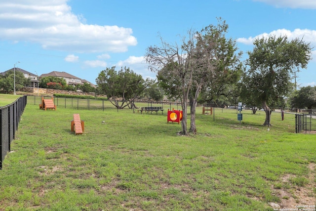 3403 Navajo Peace, San Antonio, TX 78261 - view of yard featuring a dog friendly area