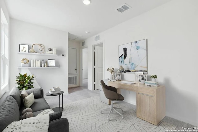 5222 Thistle Pl, San Antonio, TX 78222 - office space with light colored carpet and recessed lighting