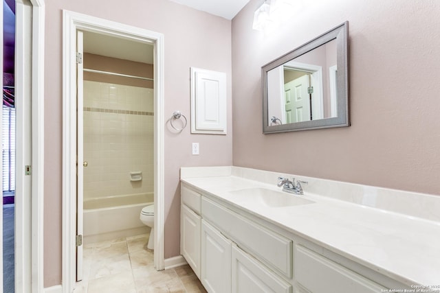 2430 Trace Oak, San Antonio, TX 78232 - bathroom with vanity and washtub / shower combination