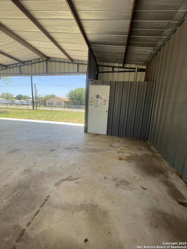 207 S Edwards, Charlotte, TX 78011 - view of garage