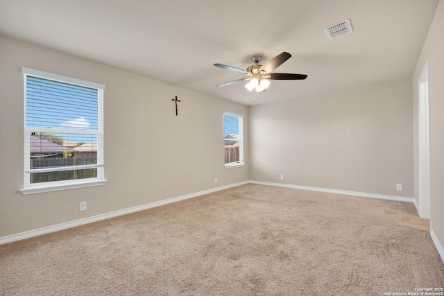 15442 Cooks Petrel, San Antonio, TX 78253 - carpeted spare room with ceiling fan and baseboards