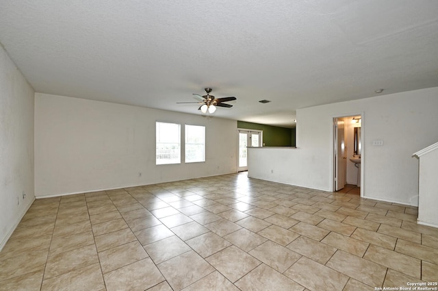 245 Gatewood, Cibolo, TX 78108 - spare room featuring a ceiling fan and light tile patterned flooring