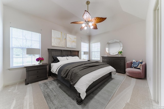 15311 Tamaron Pass, San Antonio, TX 78253 - carpeted bedroom featuring baseboards and a ceiling fan