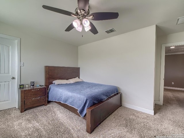 7566 Copper Cv, Converse, TX 78109 - bedroom featuring carpet and a ceiling fan
