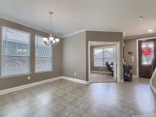 7566 Copper Cv, Converse, TX 78109 - foyer entrance with a chandelier and ornamental molding