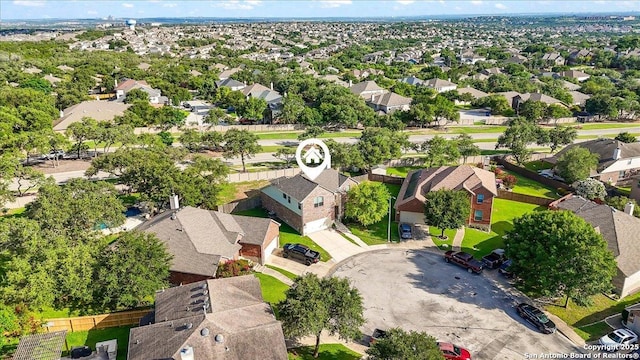 25702 Coleus, San Antonio, TX 78261 - aerial perspective of suburban area