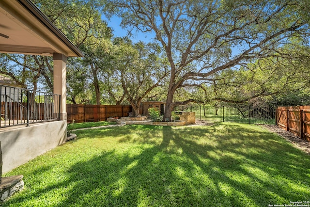 20630 Creek Riv, San Antonio, TX 78259 - view of fenced backyard