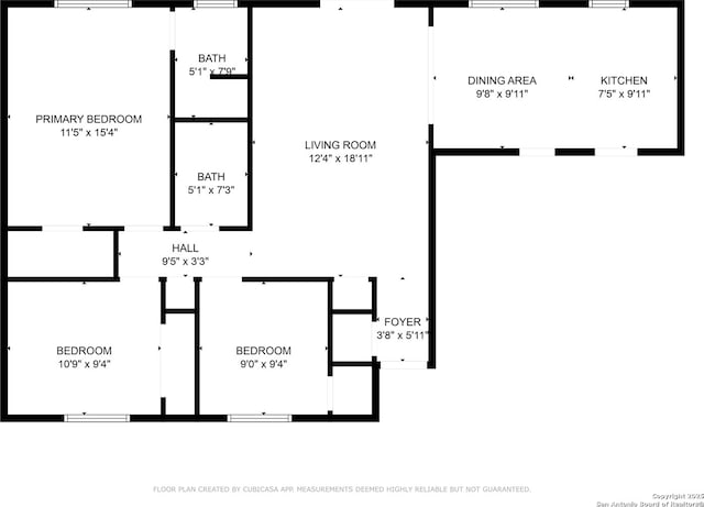 3719 Pipers Rdg, San Antonio, TX 78251 - view of room layout