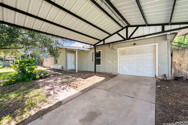 162 Morning Vly, San Antonio, TX 78227 - garage with concrete driveway