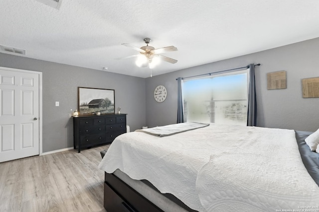 811 Cormorant, San Antonio, TX 78245 - bedroom featuring wood finished floors and ceiling fan