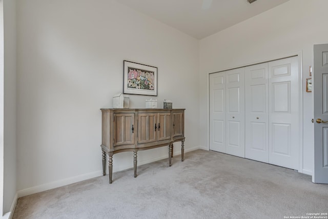 13947 Amber Crst, San Antonio, TX 78249 - bedroom with light carpet and a closet