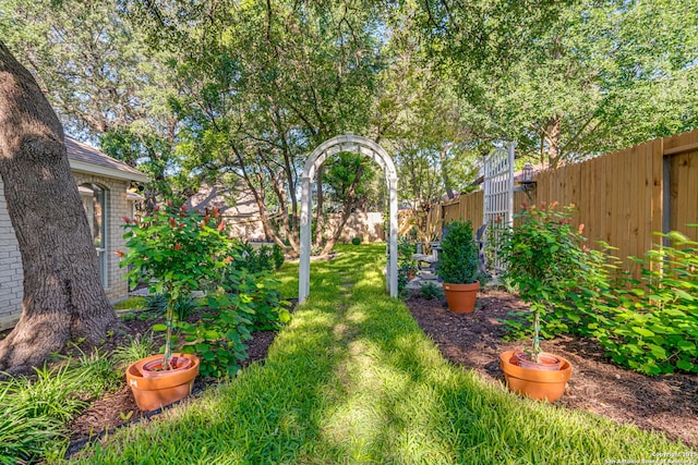 13947 Amber Crst, San Antonio, TX 78249 - view of fenced backyard