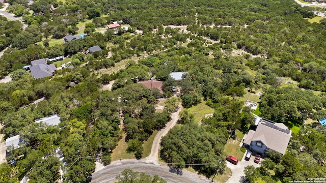 25615 Dull Knife Trl, San Antonio, TX 78255 - bird's eye view of a forest