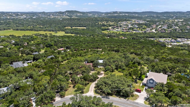25615 Dull Knife Trl, San Antonio, TX 78255 - bird's eye view of a mountainous background