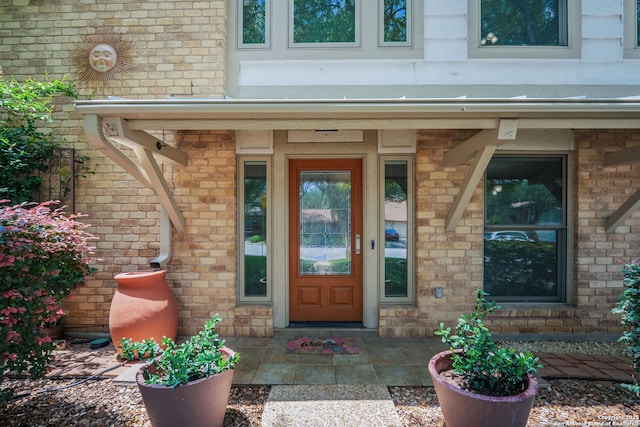 14519 Parksite Woods, San Antonio, TX 78249 - view of exterior entry featuring brick siding