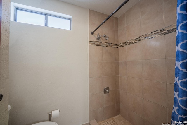 14519 Parksite Woods, San Antonio, TX 78249 - full bathroom with tiled shower and toilet