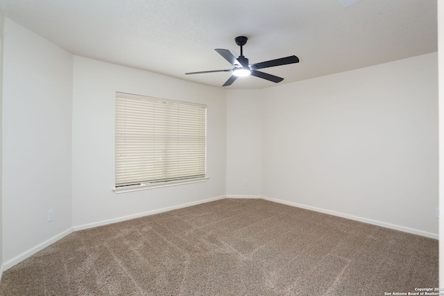 16063 Walnut Crk, San Antonio, TX 78247 - unfurnished room with carpet and ceiling fan