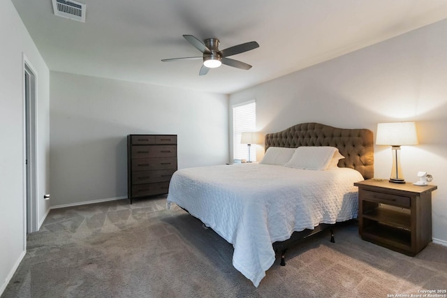 5331 Fair Moon, Bulverde, TX 78163 - carpeted bedroom with a ceiling fan and baseboards