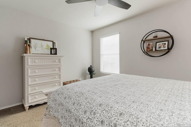 5331 Fair Moon, Bulverde, TX 78163 - bedroom with carpet and a ceiling fan