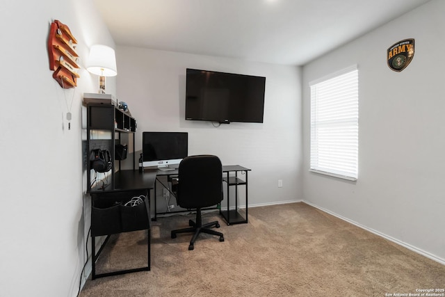5331 Fair Moon, Bulverde, TX 78163 - office with carpet and baseboards