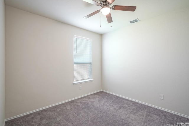 27422 Bighorn Sheep, Boerne, TX 78015 - carpeted spare room featuring ceiling fan and baseboards