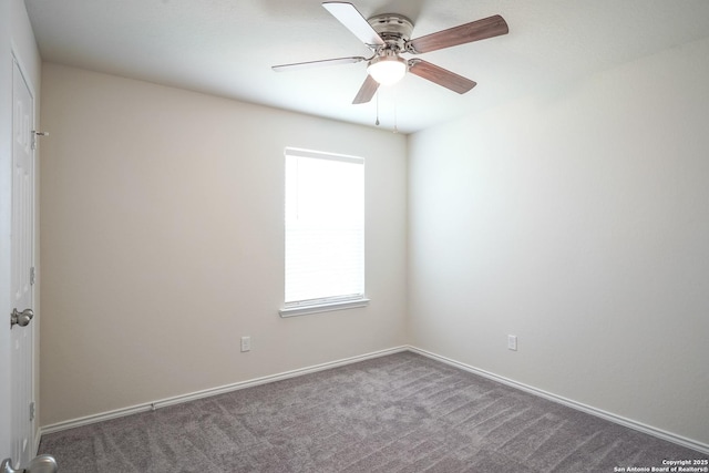 27422 Bighorn Sheep, Boerne, TX 78015 - carpeted empty room with a ceiling fan and baseboards