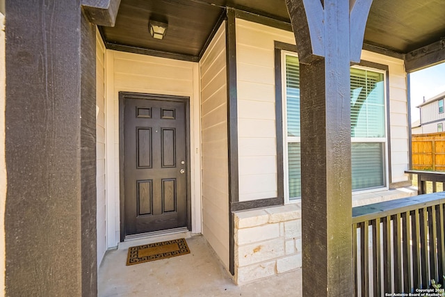 27422 Bighorn Sheep, Boerne, TX 78015 - property entrance with a porch