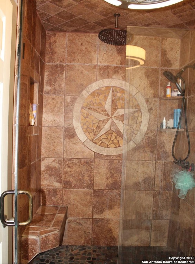105 Yucca, Jourdanton, TX 78026 - full bath with a stall shower