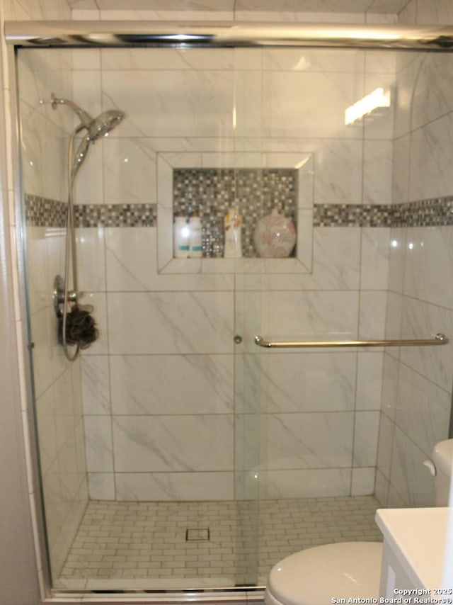 105 Yucca, Jourdanton, TX 78026 - full bath with a shower stall and vanity