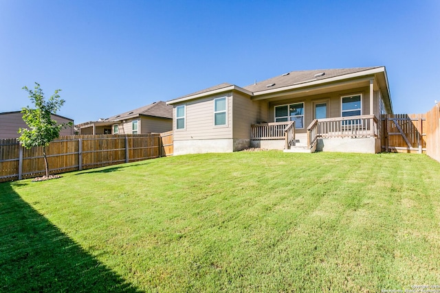 8030 Chanting, San Antonio, TX 78223 - rear view of property featuring a fenced backyard