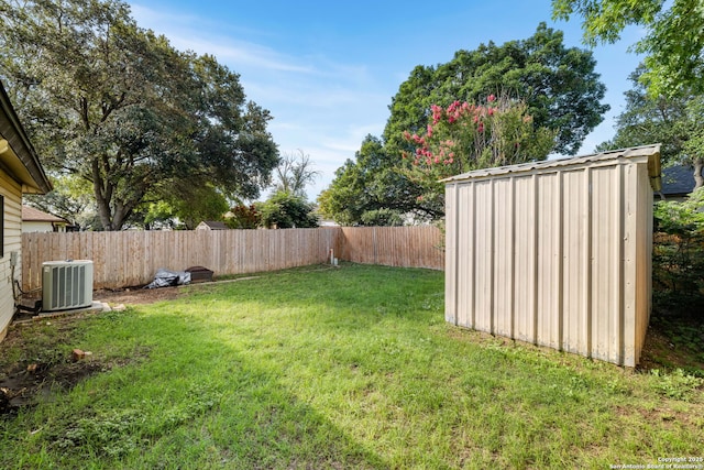 9830 Lauren Mist, San Antonio, TX 78251 - fenced backyard with a storage shed