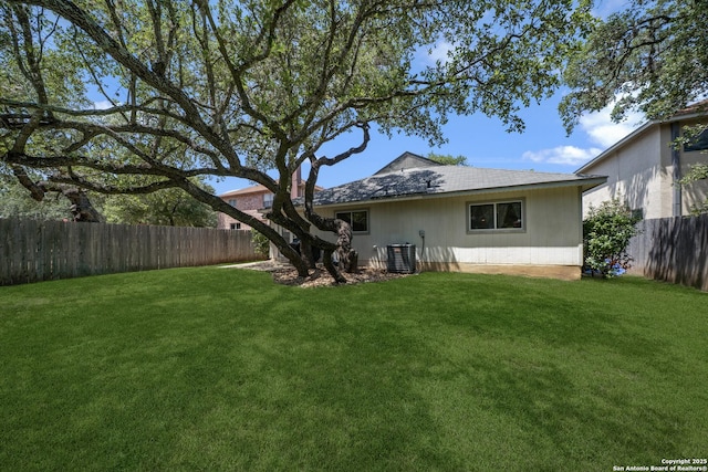 8810 Sebec Cir, San Antonio, TX 78250 - back of house featuring a fenced backyard