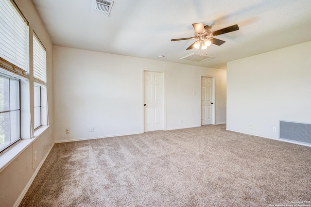 4763 Bending Grv, San Antonio, TX 78259 - spare room featuring carpet and ceiling fan