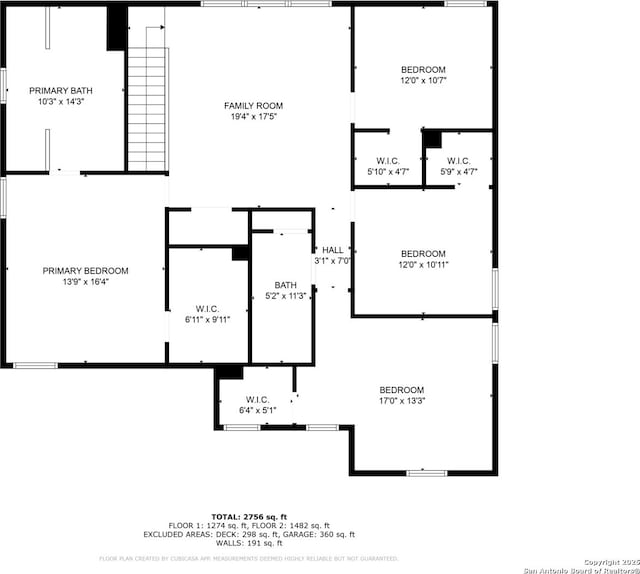 4763 Bending Grv, San Antonio, TX 78259 - view of property floor plan