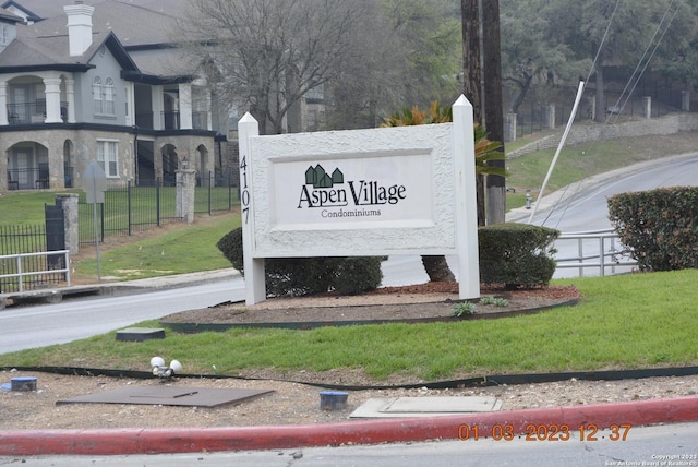 4107 Medical Dr Unit 8204, San Antonio, TX 78229 - view of community sign