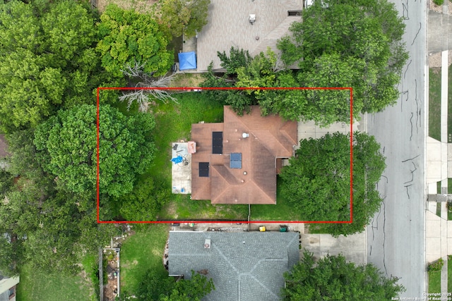 11305 Forest Night, Live Oak, TX 78233 - aerial view of property's location featuring property boundaries highlighted