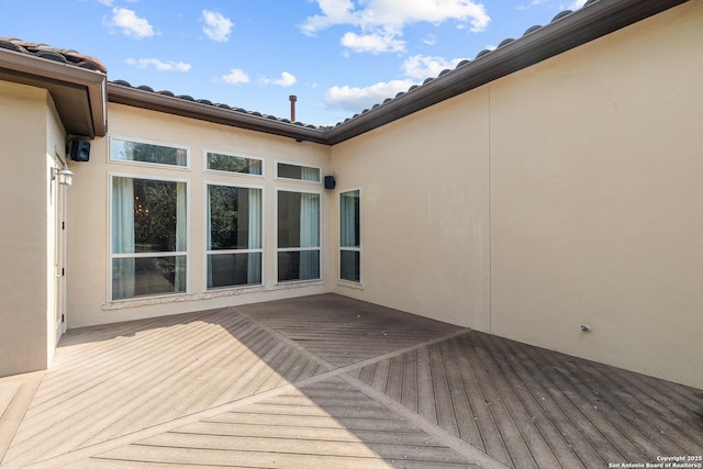 22715 Colibries, San Antonio, TX 78261 - view of wooden deck