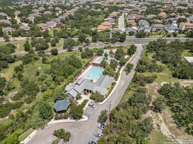 22715 Colibries, San Antonio, TX 78261 - bird's eye view of a pool area
